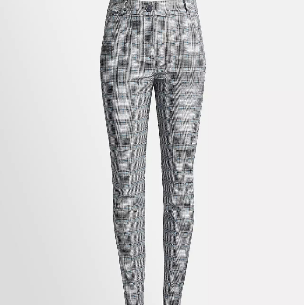Loft plaid pants